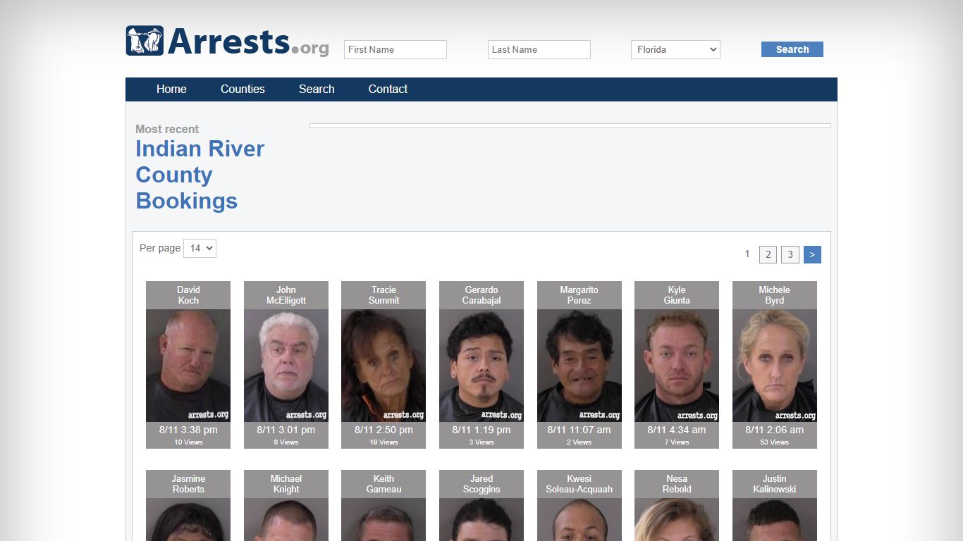 Indian River County Arrests and Inmate Search